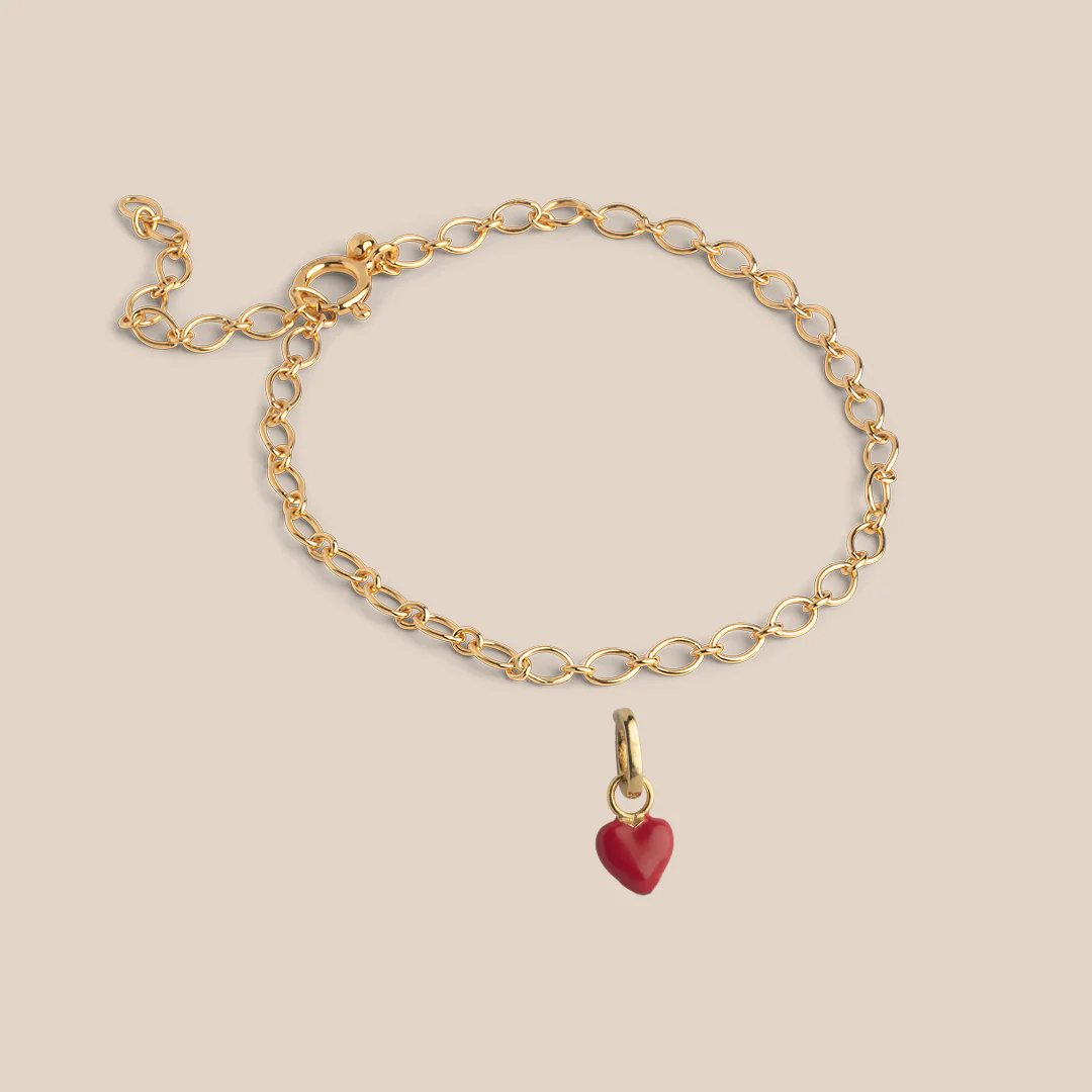 Charm Bracelet Stack - Amore