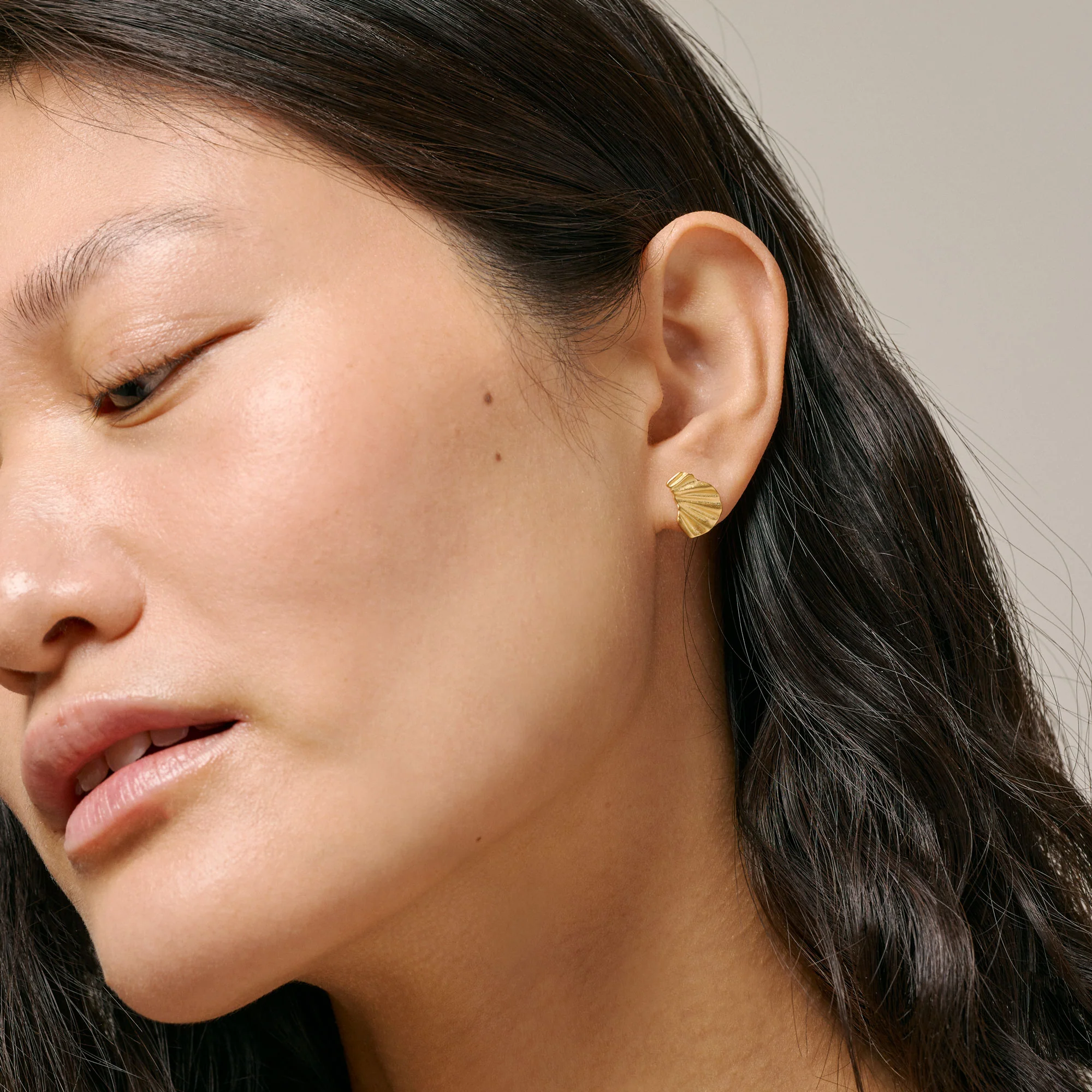 Earring, Mini Wave - Image 2