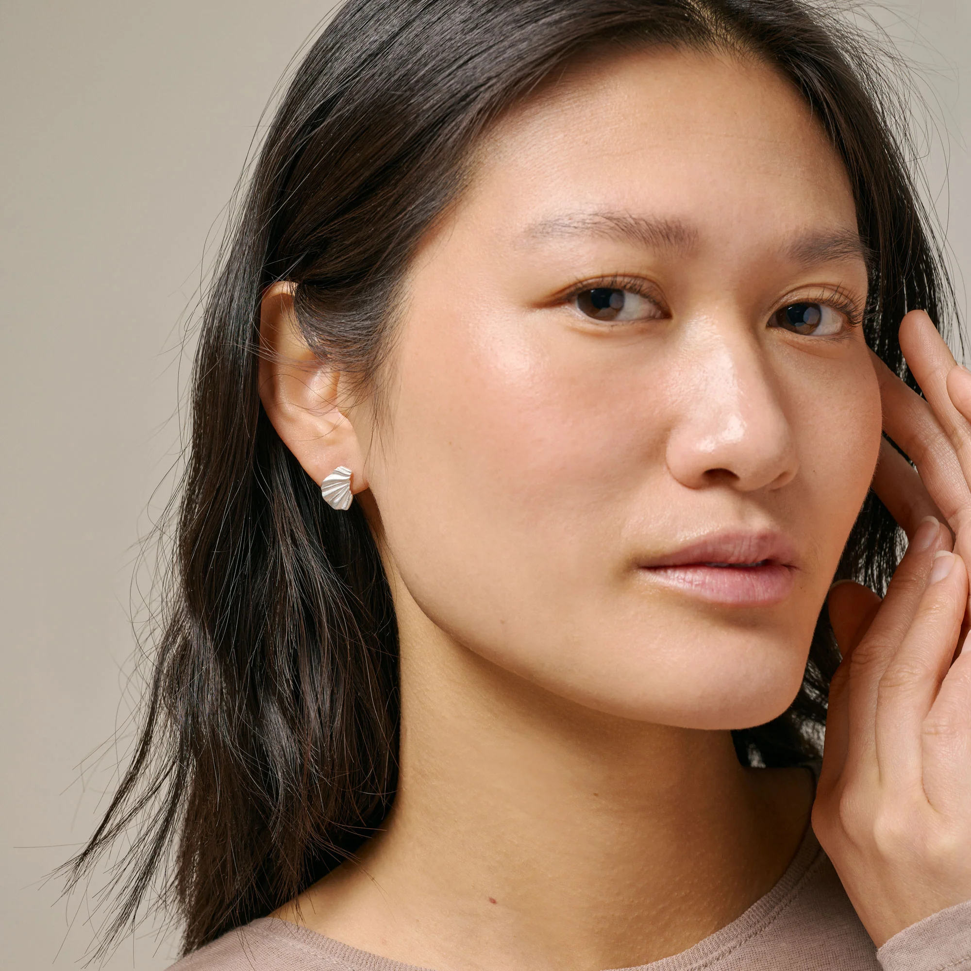 Earring, Mini Wave - Image 2