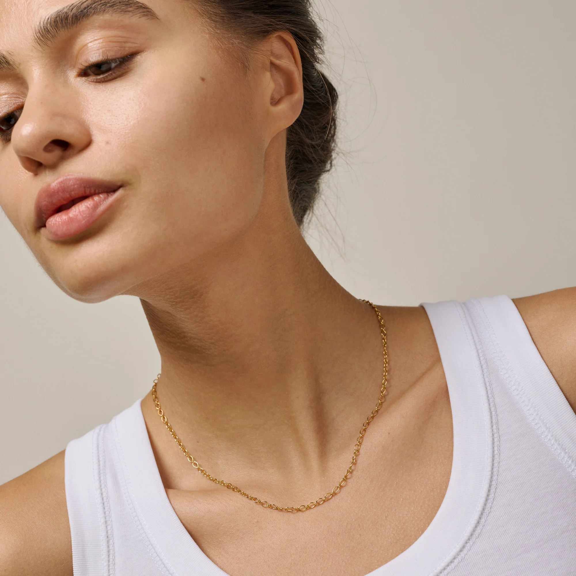 Necklace, Simple Charm - Image 3