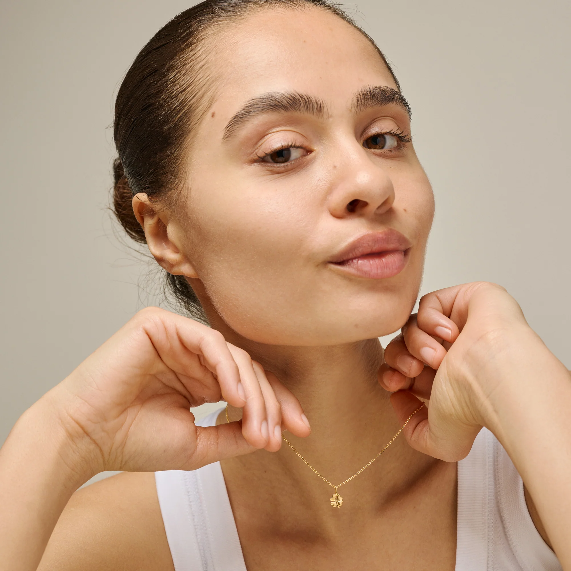 Necklace, Four-Leaf Clover - Image 2