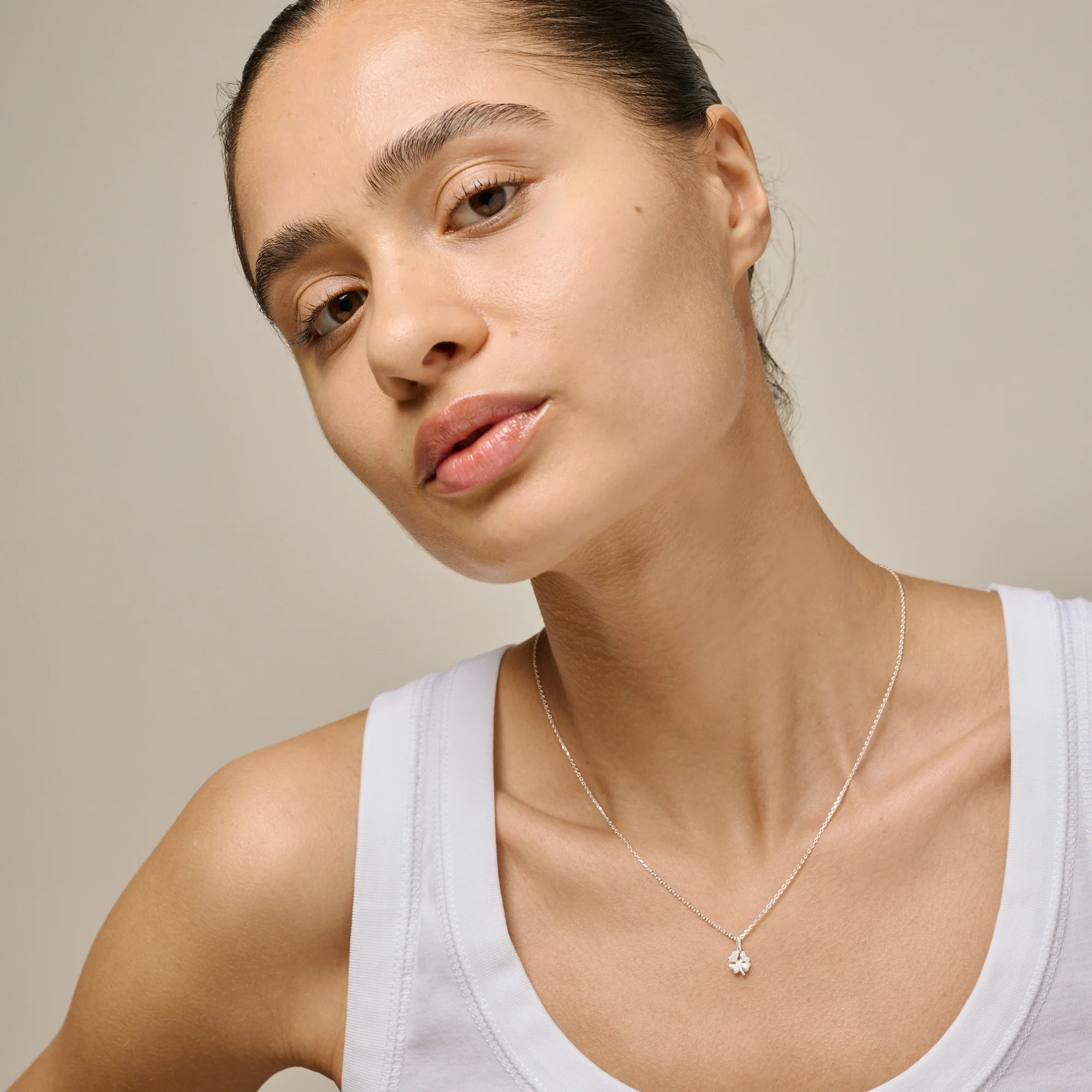 Necklace, Four-Leaf Clover - Image 3