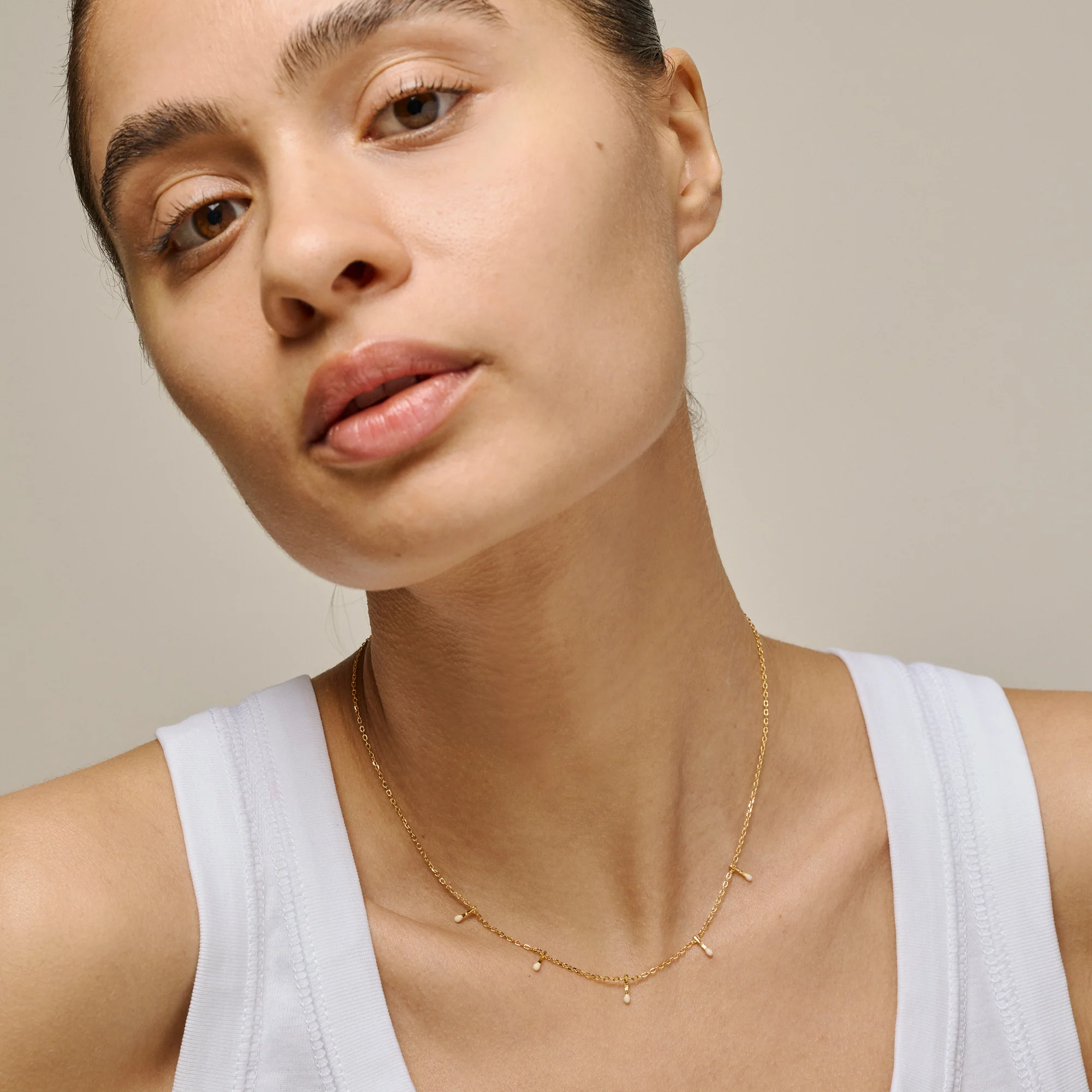 Necklace, Lola Drop - Image 3
